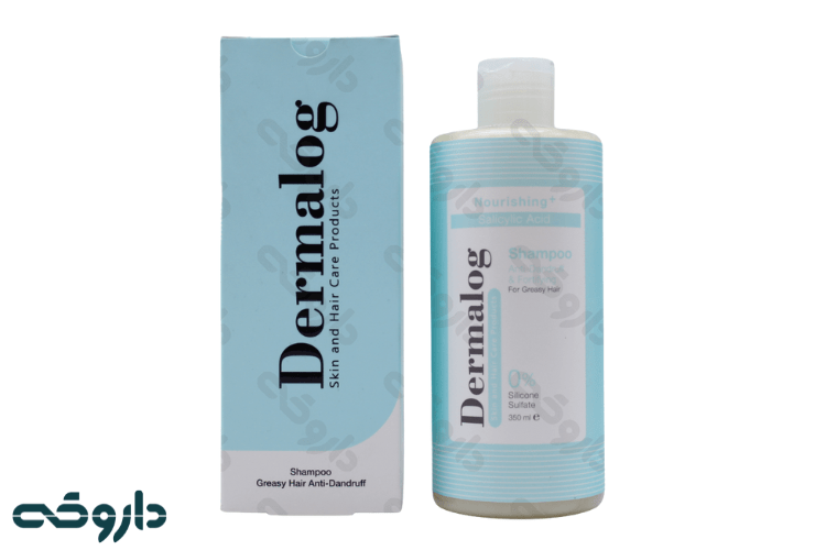 شامپو تقویت کننده و ضد شوره موهای چرب درمالوگ ۳۵۰ میلی لیتر