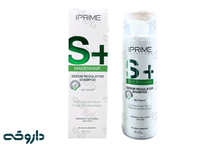 شامپو متعادل کننده چربی +S پرایم ۲۵۰ میلی لیتر