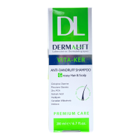 خرید شامپو ضد شوره موی چرب ویتا کر درمالیفت 200 میلی لیتر