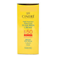 کرم ضد آفتاب spf ۵۰ بدون رنگ سینره