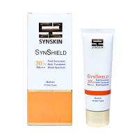فلوئید ضد آفتاب ساین شیلد SPF30 بژ متوسط ساین اسکین 40 گرم