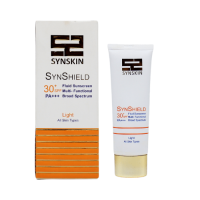فلوئید ضد آفتاب ساین شیلد +SPF30 بژ روشن ساین اسکین 50 گرم