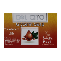 فروش صابون گلیسیرینه نیمه شفاف گل سیتو 100 گرم