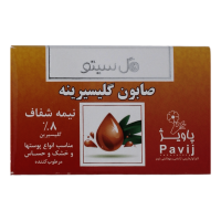 خرید صابون گلیسیرینه نیمه شفاف گل سیتو 100 گرم