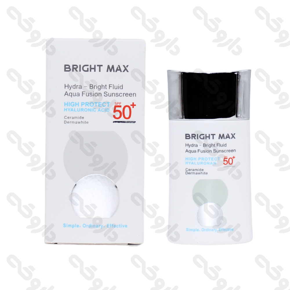 فلوئید ضدآفتاب آکوافیوژن SPF50 هیدرا برایت مکس 50 میلی لیتر
