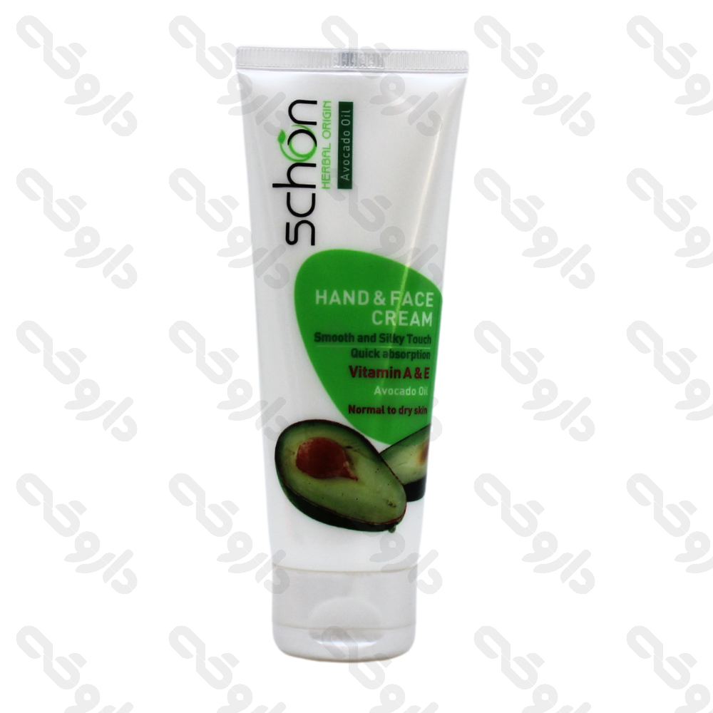 کرم دست و صورت حاوی روغن آووکادو شون 75 میلی لیتر