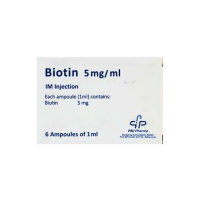 آمپول بیوتین 5 میلی گرم