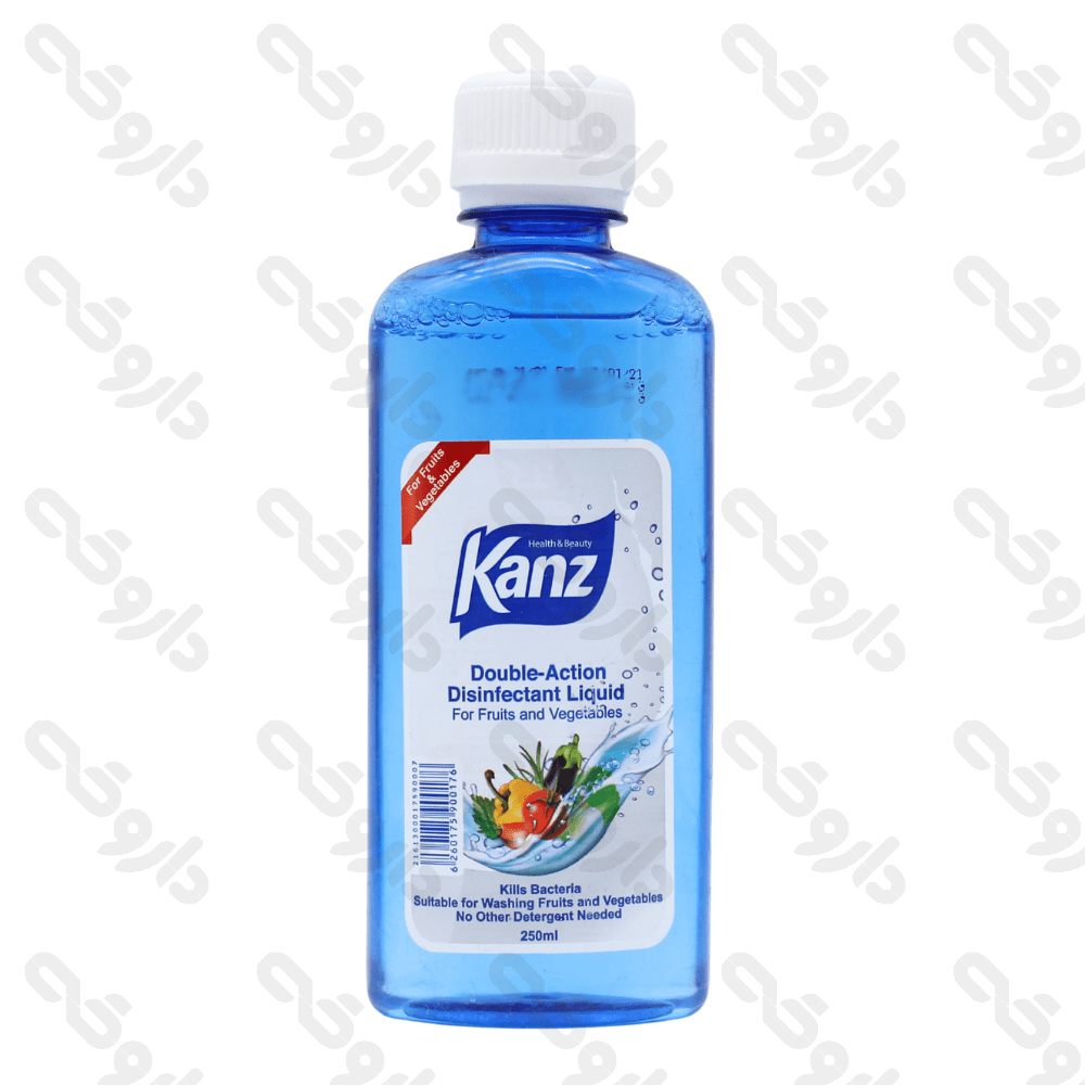 محلول ضدعفونی کننده میوه و سبزیجات کنز 250 میلی لیتر