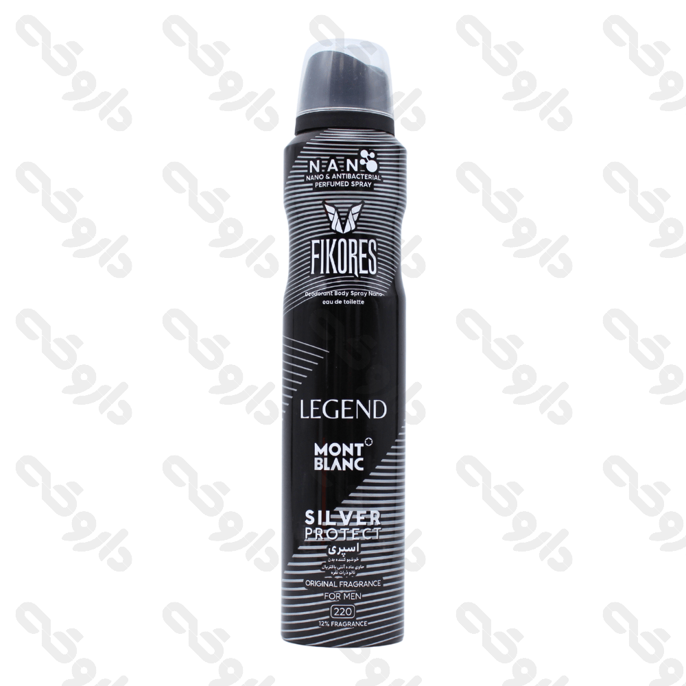 اسپری مردانه مدل Mont Blanc Legend فیکورس ۲۰۰ میلی لیتر