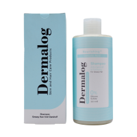 شامپو تقویت کننده و ضد شوره موهای چرب درمالوگ 350 میلی لیتر