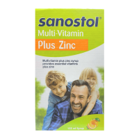 شربت مولتی ویتامین پلاس زینک  سانستول