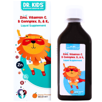 شربت زینک دکتر کیدز 300 میلی لیتر