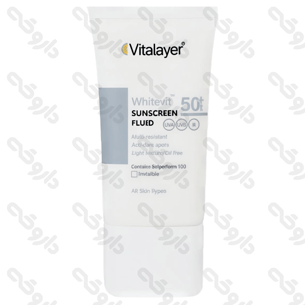 کرم ضد آفتاب ضد لک وایت ویت ویتالیر 40 میلی لیتر - SPF50